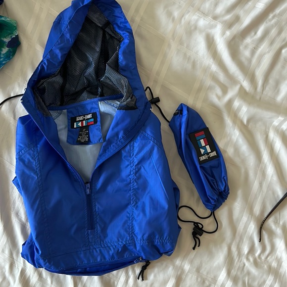 AGAINST THE ELEMENTS HOODED WINDBREAKER JACKET SIZE S - Picture 6 of 6